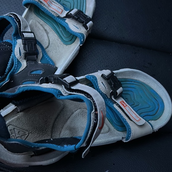 Vintage Nike Sandals ACG Air Deschütz Mens Size 9 1/2 Outdoors Fishing Camping - Picture 4 of 6